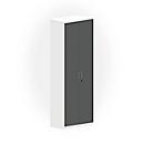 Kast Neva. 5 OH, wit/donkergrijs